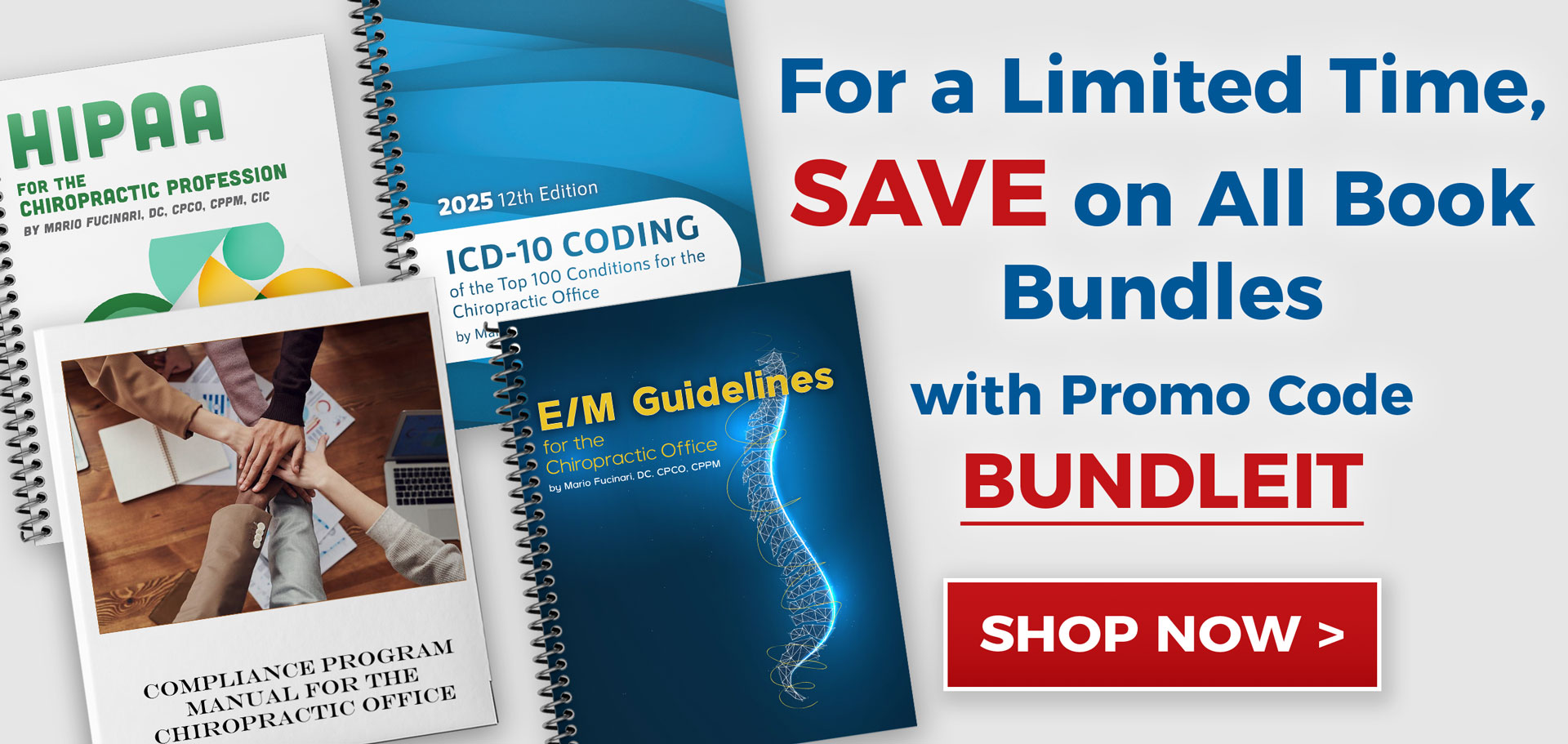 For a limited time, save on all book bundles with promo code BUNDLEIT. Shop now.