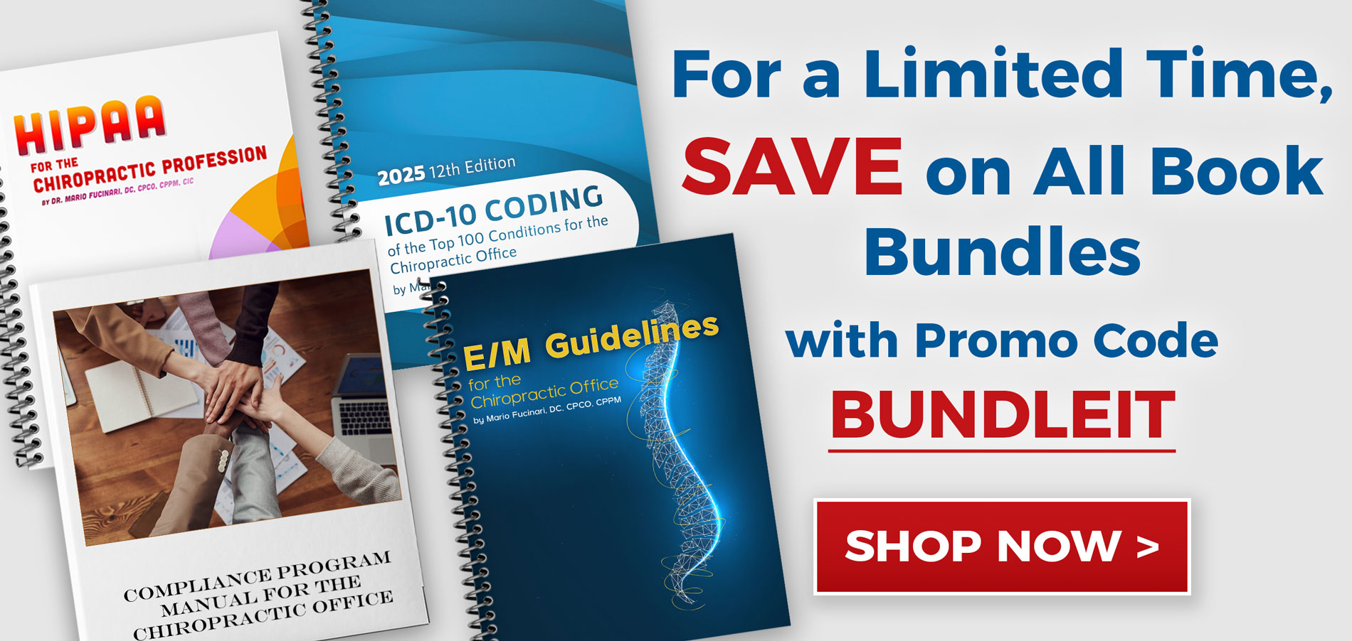 For a limited time, save on all book bundles with promo code BUNDLEIT. Shop now.